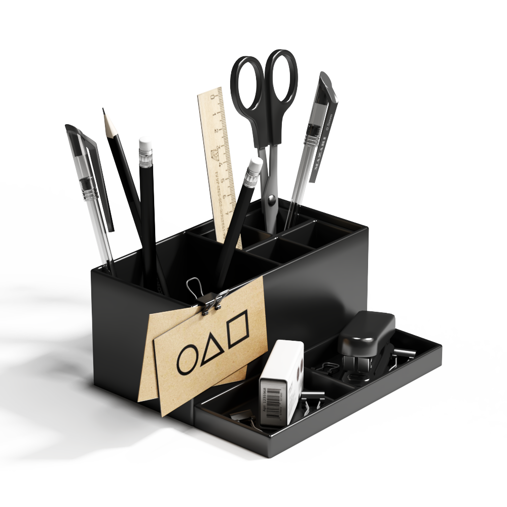 办公用品模型素材 现代办公空间设计的基石与灵感