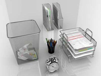 现代办公用品SU模型下载指南